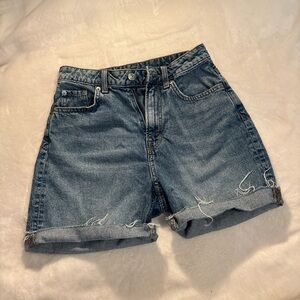 Classic Blue Denim Women's Shorts